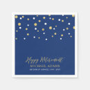 Search for happy retirement napkins Blue