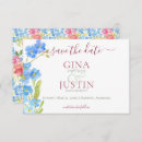 Search for colorful save the dates Floral