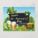 Search for green beer postcards Leprechaun