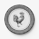 Search for rooster plates Rustic