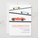 Search for racecar invitations Retro