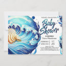 Search for coastal baby shower invitations Elegant