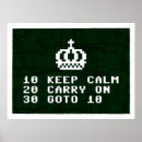 Search for keep calm text posters Carry