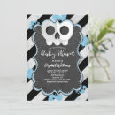 Search for punk baby shower invitations Skull
