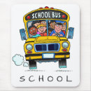 Search for yellow bus mouse mats Children