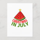 Search for christmas in july postcards Santa claus