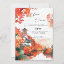 Search for asian wedding invitations Japanese
