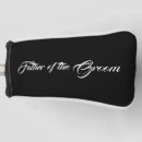 Search for wedding golf head covers Best man