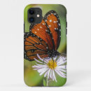 Search for flowers and butterflies iphone cases Green