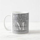 Search for silver grey glitter mugs Chic