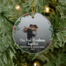 Search for first together christmas tree decorations Couple