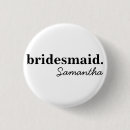 Search for bridesmaid badges Elegant