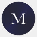 Search for blue metallic stickers Monogrammed