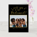 Search for maid of honour cards Bridesmaid