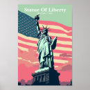Search for vintage statue of liberty posters Illustration