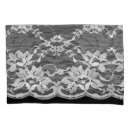 Search for white lace pillowcases Pattern