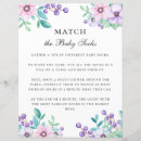 Search for matches invitations Watercolor