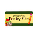 Search for property of labels Teacher