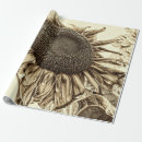Search for sunflower wrapping paper Vintage