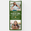 Search for green graduation banners College
