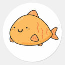 Search for orange fish stickers Cute