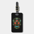 Search for skull luggage tags Flowers