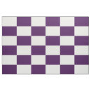 Search for purple plaid fabric Purple and white