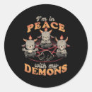 Search for cute demon stickers Cat