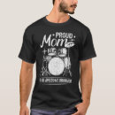 Search for drummer mom tshirts Awesome