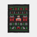 Search for bulldog christmas blankets Santa claus