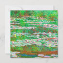 Search for impressionism invitations Water lilies
