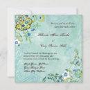 Search for paisley invitations Aqua
