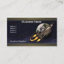 Search for rocket business cards Retro