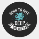 Search for deep sea diving stickers Diver