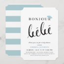Search for bonjour baby invitations Paris
