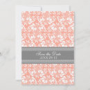 Search for grey coral save the dates Floral