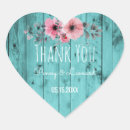 Search for pink and turquoise wedding stickers Floral