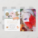Search for pumpkin patch birthday invitations Fall