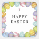 Search for colored eggs stickers Rabbit