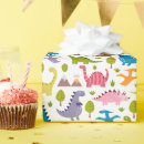 Search for trex wrapping paper Triceratops