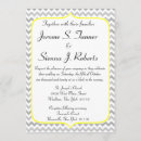 Search for chevron wedding invitations Zigzag