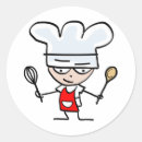 Search for cartoon chef stickers Cooking