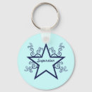 Search for blue swirl key rings Stars