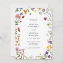 Search for watercolor wildflower wedding invitations Garden