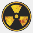 Search for poison warning stickers Radiation