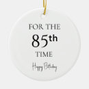 Search for 85th birthday decor 85 years old