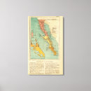 Search for baja canvas prints Map