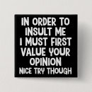 Search for insulting badges Funny