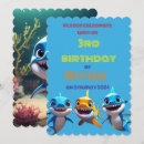 Search for baby shark birthday invitations Animals