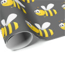 Search for bumblebee wrapping paper Yellow
